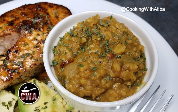 Simple Yellow Split Peas Dhal