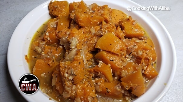 Stewed Pumpkin (Trinidad Style)